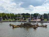 Russland, Peterhof, oberer Park, Neptunbrunnen
