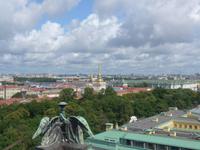 Russland, St.Petersburg, Isaak-Kathedrale, Blick von den Kolonaden
