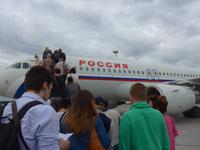 Russland, St.Petersburg, Heimflug