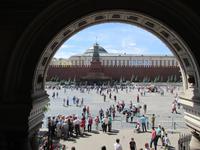 Blick vom GUM zum Roten Platz