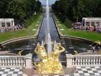 Peterhof - Blick zum finnischen Meerbusen
