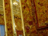 Puschkin -  im Katharinen-Palast ,verbotenes Foto im Bernsteinzimmer
