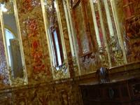 Puschkin -  im Katharinen-Palast ,verbotenes Foto im Bernsteinzimmer