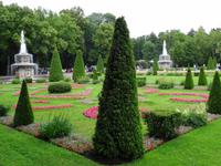 Peterhof , Blick zu den Römischen Fontänen