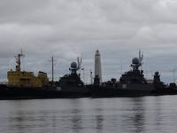 Kronstadt - Blick zum Hafen