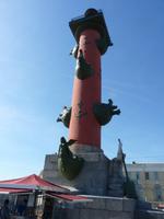 Old Saint Petersburg Stock Exchange and Rostral Columns