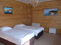 Russland, Baikalsee, Listwjanka, Hotel Krestovaja Pad