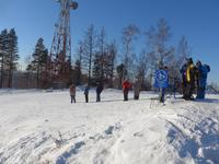 Russland, Baikalsee, Listwjanka, Tschersky Stein
