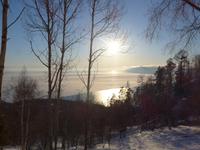Russland, Baikalsee, Listwjanka, Tschersky Stein