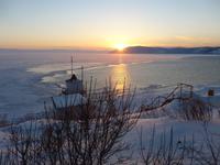 Russland, Baikalsee, Listwjanka