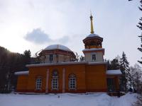 Russland, Baikalsee, Listwjanka, Kirche
