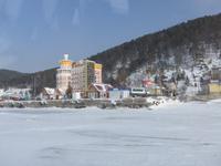 Russland, Baikalsee, Listwjanka