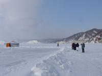 Russland, Baikalsee, Listwjanka