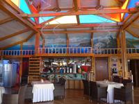 Russland, Baikalsee, Listwjanka, Restaurant Hotel Krestovaja Pad