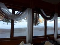 Russland, Baikalsee, Listwjanka, Restaurant Hotel Krestovaja Pad