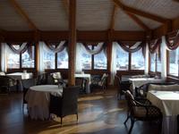 Russland, Baikalsee, Listwjanka, Restaurant Hotel Krestovaja Pad