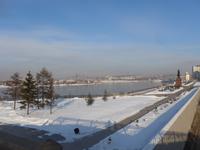 Russland, Baikalsee, Irkutsk, Angara-Ufer