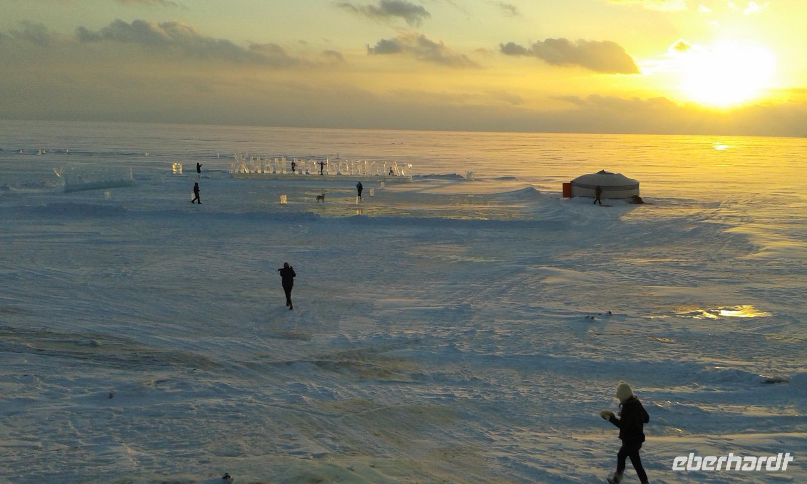 Russland, Baikalsee, Listwjanka