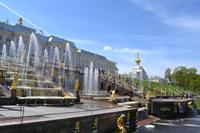Die große Kaskade in Peterhof