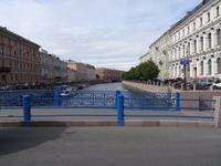 die blaue Brücke = größte Kanalbrücke