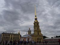 122 Meter hohe Turmnadel der Kathedrale in der Festung