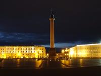 Lichterfahrt , Schloßplatz
