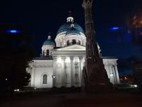 Lichterfahrt , verdeckte Dreifaltigkeitskirche