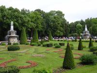 Peterhof, Römische Fontänen