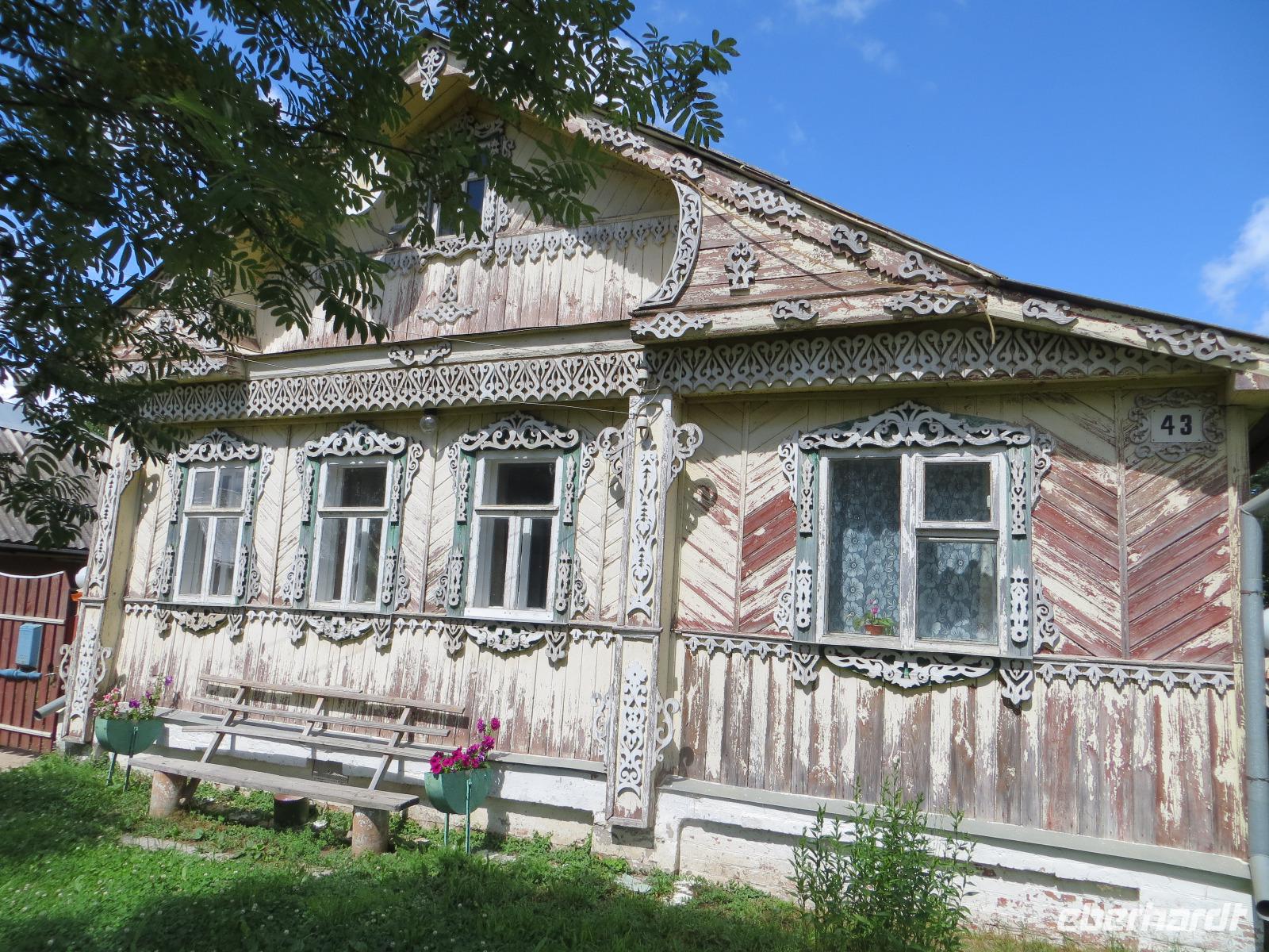 russisches Bauernhaus bei Susdal