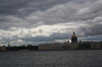 St. Petersburg unter den Wolken