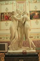 Drei Grazien von Antonio Kanova in der Eremitage