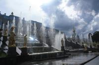 die Große Kaskade im Unteren Garten vom Peterhof