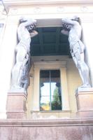 Haupteingang der Neuen Eremitage mit den Atlanten