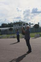 Kameramänner sind unermüdet und fleißig