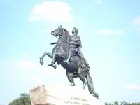 St. Petersburg: Denkmal für Peter I. von Katharina II.