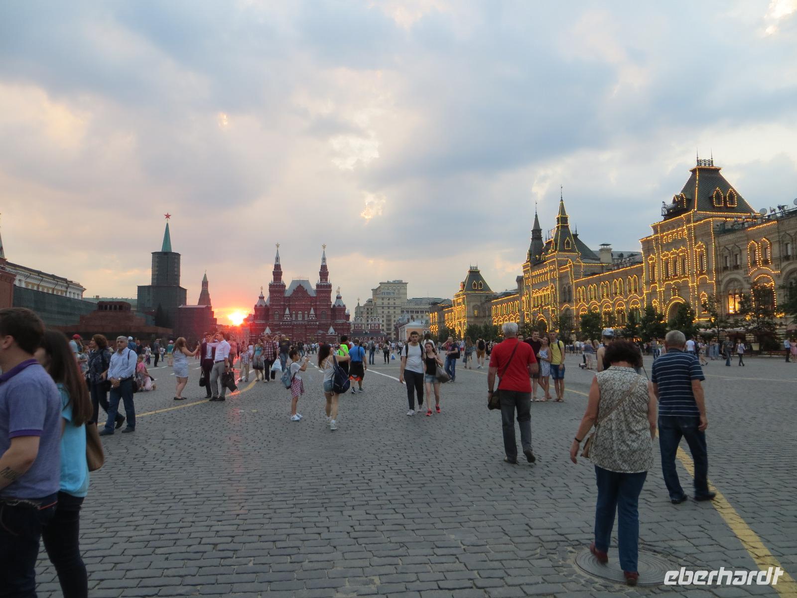 Moskau auf dem Roten Platz