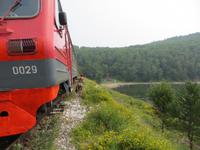 an der Trasse der Baikalbahn