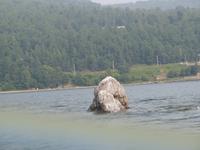 Schamanenstein in der Angara