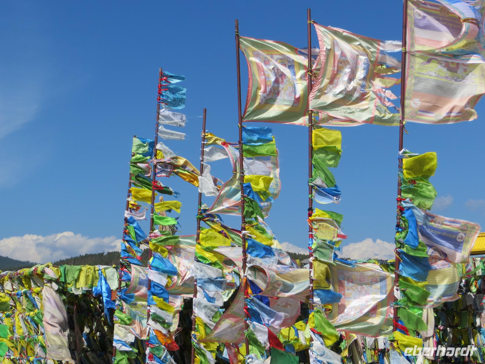 buddhistische Fahnen