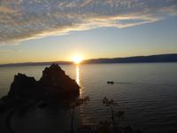 Sonnenuntergang am Schamanka