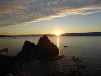 Sonnenuntergang am Schamanka