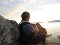 Sonnenuntergang am Schamanka