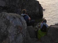 Sonnenuntergang am Schamanka