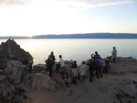 Sonnenuntergang am Schamanka