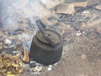 Mittagessen am Kap Choboi