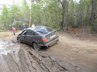 hier ist einer stecken geblieben