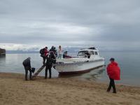 Bootsfahrt auf dem Baikalsee