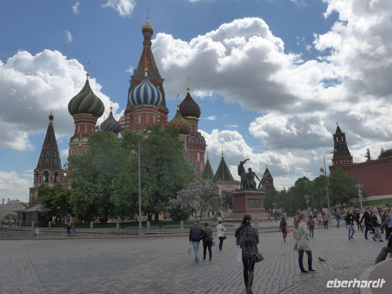 Rußland, Moskau, Basilius Kathedrale