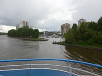 Rußland, Moskau, Yachthafen am Moskva-Wolga-Kanal