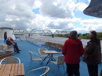 Rußland, Wolgabrücke bei Jaroslawl